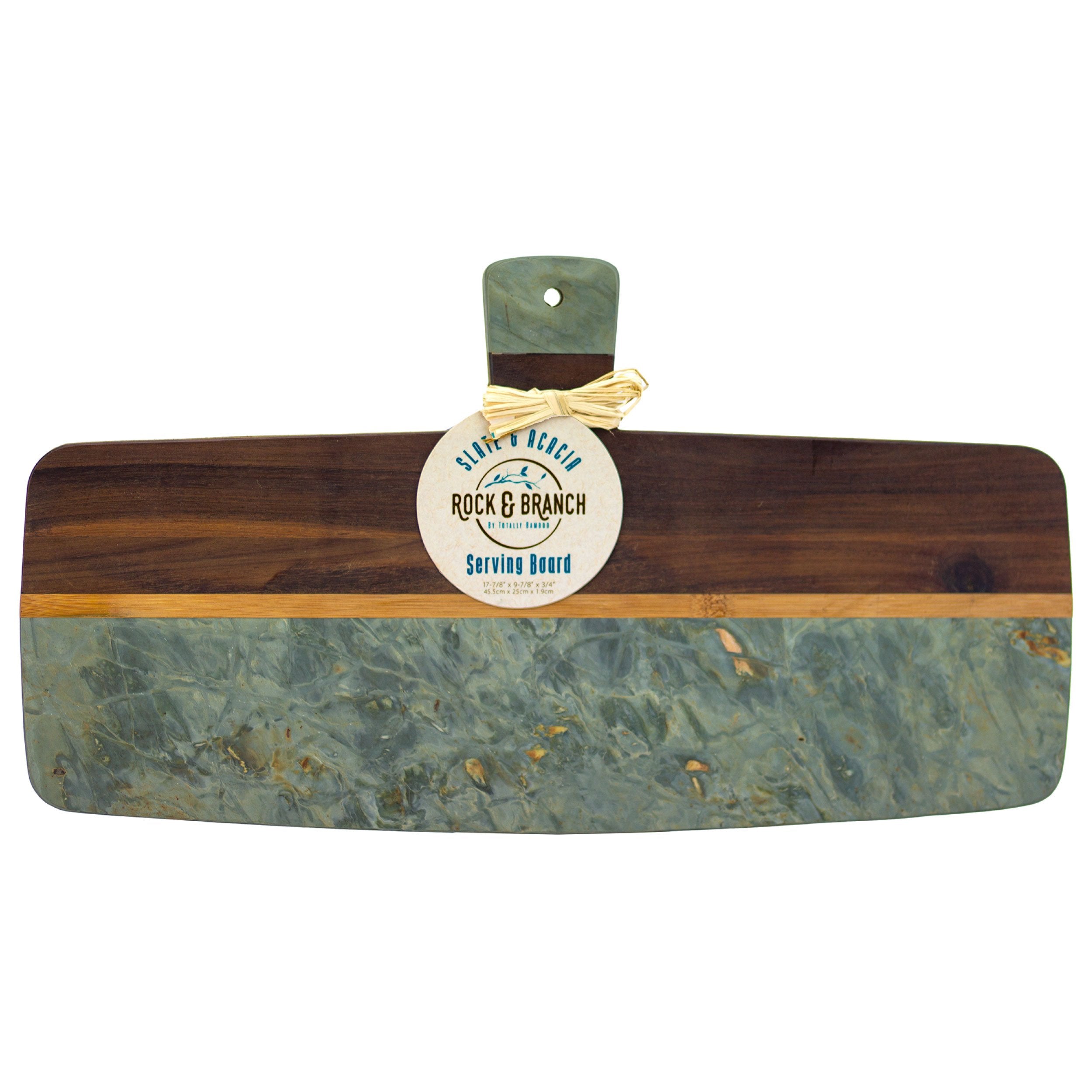 Rock & Branch Series Slate and Acacia Serving Paddle