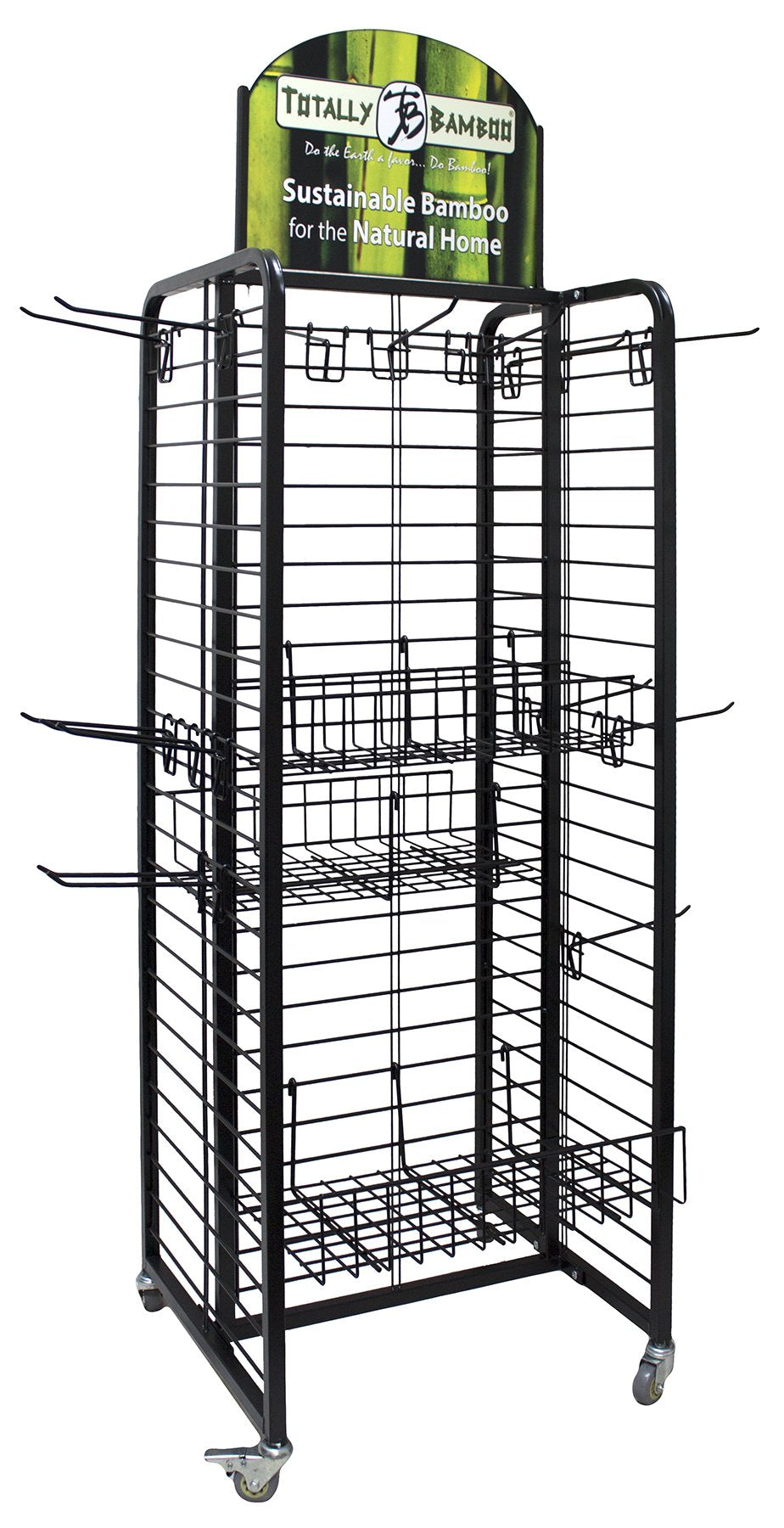 H Rack 4 Sided Display Fixture