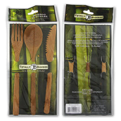 Bamboo Flatware Set (Set Of 3)