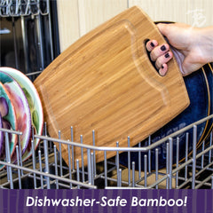 GreenLite™ Cascade Series 12" Dishwasher-Safe Cutting Board