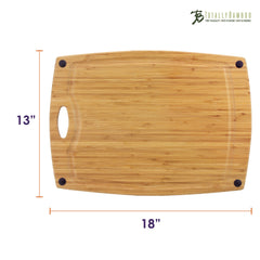 GreenLite™ Cascade Series 18" Dishwasher-Safe Cutting Board