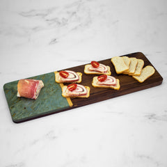 Rock & Branch Series Slate and Acacia Serving Board