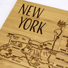 New York Puzzle 4-Pc. Coaster Set with Case