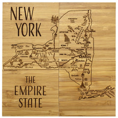 New York Puzzle 4-Pc. Coaster Set with Case