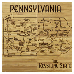 Pennsylvania 4-Pc. Coaster Set with Case