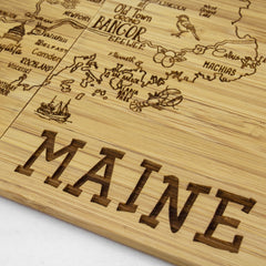 Maine Puzzle 4-Pc. Coaster Set with Case