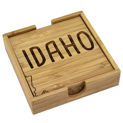 Idaho Puzzle 4-Pc. Coaster Set with Case