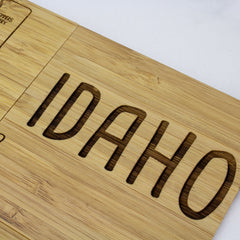 Idaho Puzzle 4-Pc. Coaster Set with Case