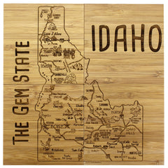 Idaho Puzzle 4-Pc. Coaster Set with Case