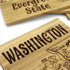 Washington Puzzle 4-Pc. Coaster Set with Case