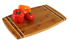 18" Marbled Bamboo Cutting Board