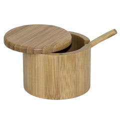 Little Dipper Bamboo Salt Box with Spoon