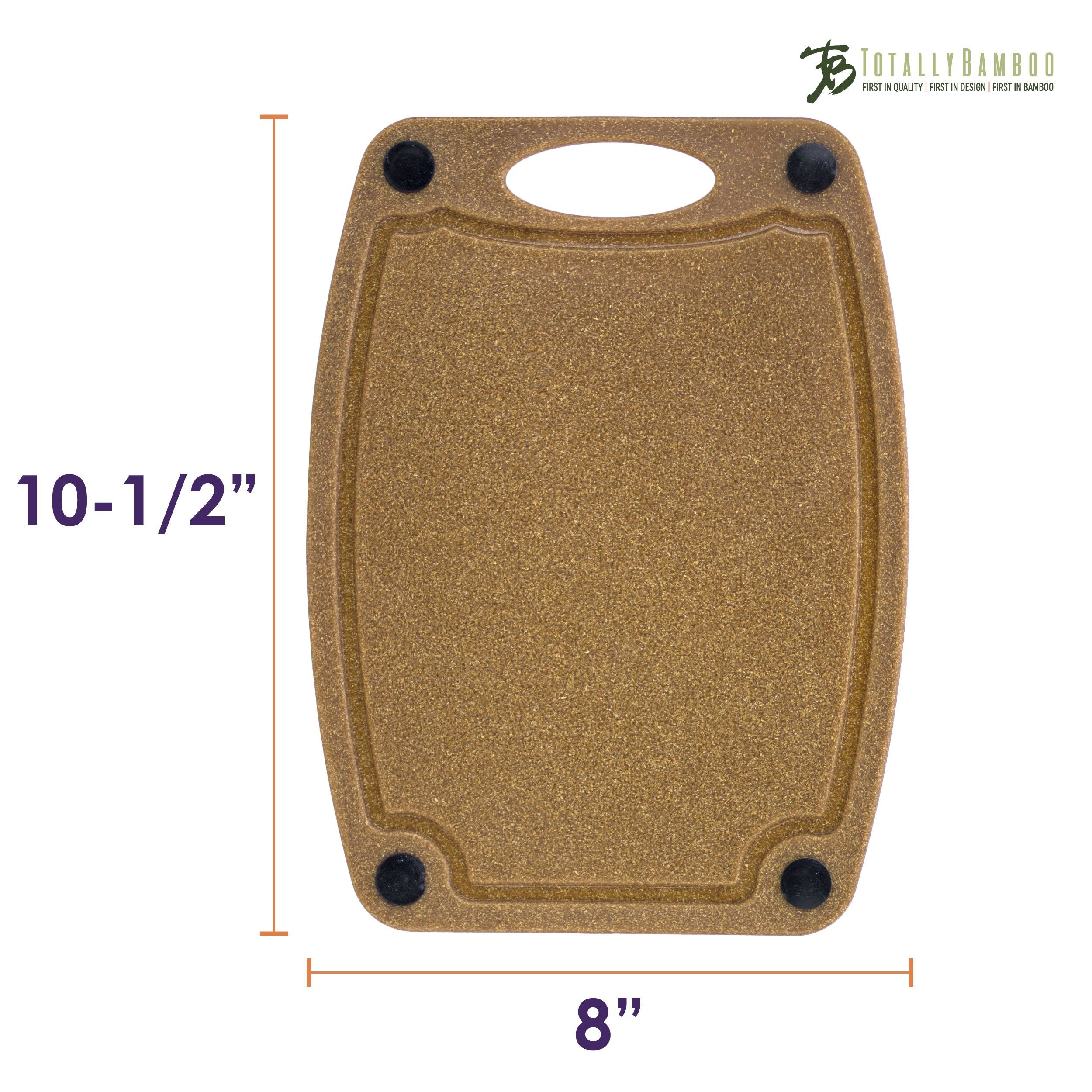 Montecito Series 10-1/2" Bamboo/Poly Composite Cutting Board