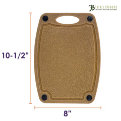 Montecito Series 10-1/2" Bamboo/Poly Composite Cutting Board