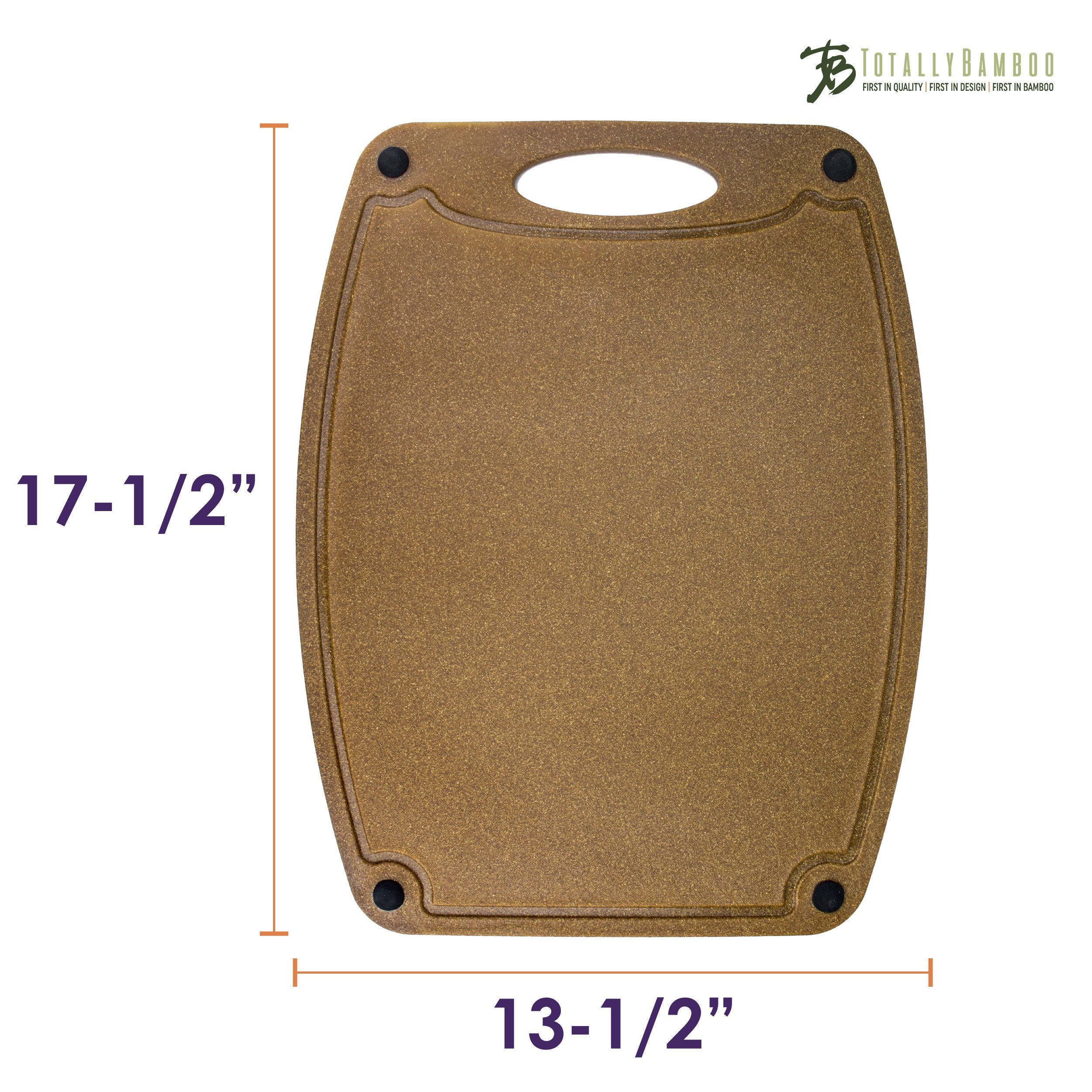 Montecito Series 17-1/2" Bamboo/Poly Composite Cutting Board