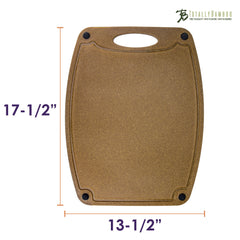 Montecito Series 17-1/2" Bamboo/Poly Composite Cutting Board