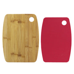 Eco-Culinaire™ Cutting Mat and Bamboo Cutting Board Set