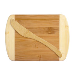 8" Bar Board with Spreader Knife Gift Set